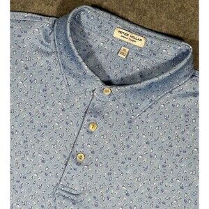 Peter Millar Painkillers Performance Jersey Golf Polo Men’s XL Chillax Summer